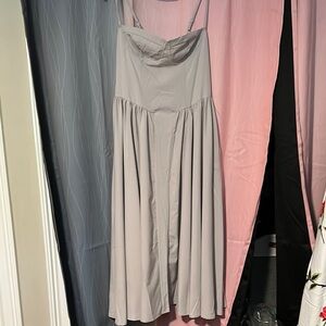 NWOT Elegant Gray Women's Dress